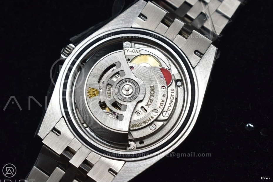 Jubilee DateJust Stick Grey 126334 Steel SA3235 on 904L 41 1:1 Bracelet DIWF Dial Edition Best 0429